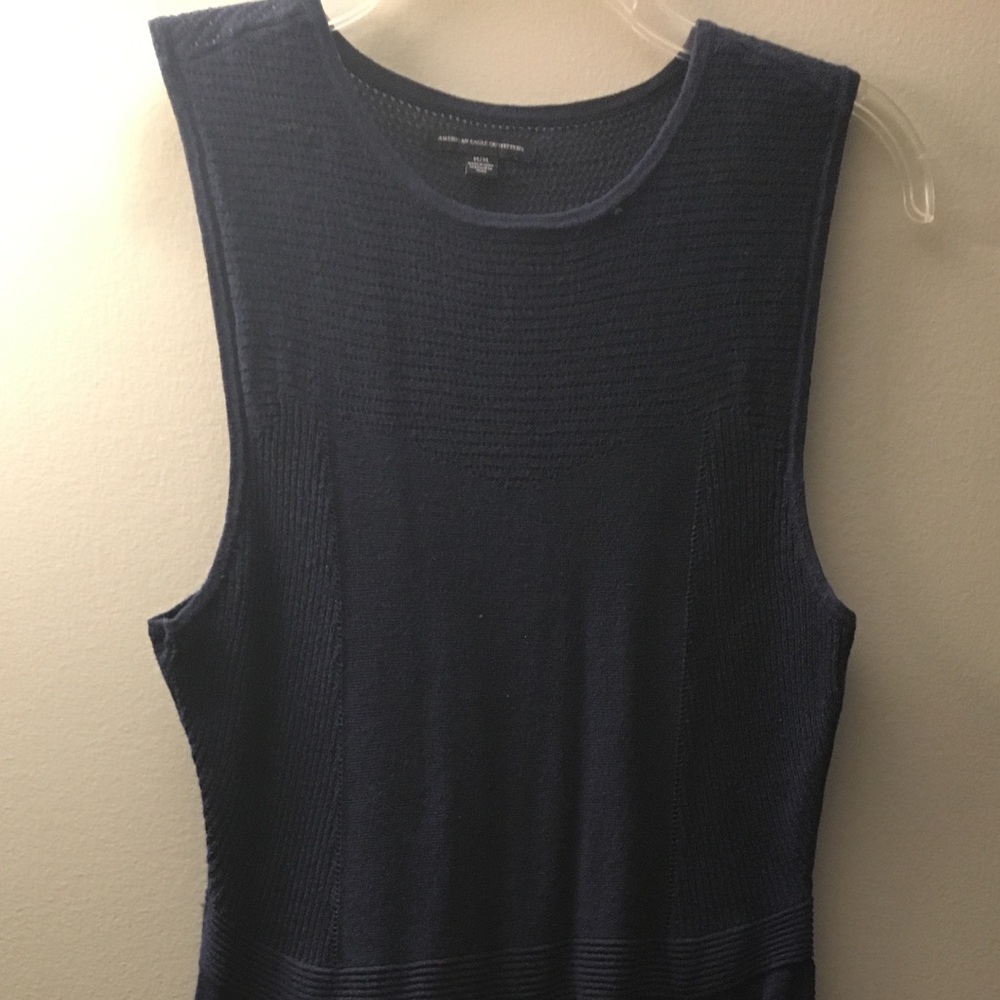 Knit sweater dress